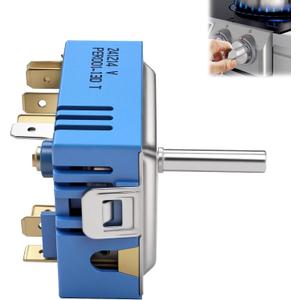 DG4401007C PER00113D Dual Infinite Switch Compatible With Samsung Stove, DG4401007C Triple Burner Switch Replaces PER00113D, For Samsung Stove Replacement Parts, For Precise Temperature Control
