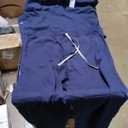 FIGS Rafaela Oversized Scrub Top for Women — Navy Blue,
 Size L