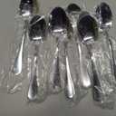 Small Teaspoon,5.5 Inches Stainless Steel Tea Spoons Set Of 8,Espresso Spoon,Durable Dishwasher Safe Small Coffee Spoons,Mini Demitasse Spoon For Dessert (Silver)