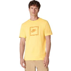 Nike Men's Sportswear Club T-Shirt (Futura Air Square) Small