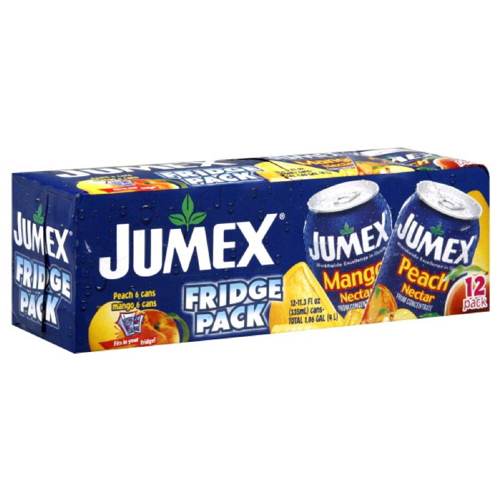Jumex Mango(6) and Peach (6), 12 Count (Pack of 1), BB DEC-08-2026