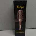 Round Brush for Blow Drying, Nano Thermal Ceramic & Ionic Tech Hair Brush with Boar Bristles, Professional Round Barrel Brush for Styling, Curling & Straightening by Sndyi (2.9 Inch, Barrel 1.7 Inch)