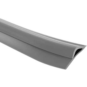 Carpet Edge Trim Strip, Self Adhesive Carpet Edge Strip, Flexible Floor Transition Strip from Carpet to Tile, PVC Threshold Transitions Suitable for Home Doorway Kitchen Entry (Dark Grey, 9.84FT)