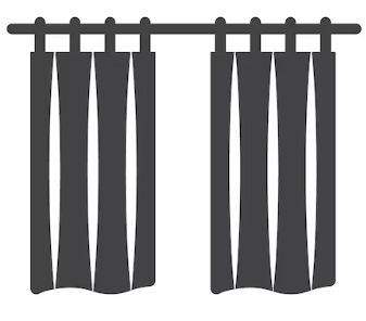 Zenna Smart Curtains Ultimate Light Blocker 40 in 63 in