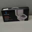 Ultra-Slim Bidet Attachment, Non-Electric Bidet Attachment, Adjustable Fresh Cold Water Pressure, Stainless Steel Inlet (White)