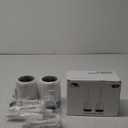 Lefree 2 Pack Silicone Toilet Bowl Brush and Holder Set with Ventilated Holder, Floor Standing & Wall Mounted Toilet Scrubber (Gray)