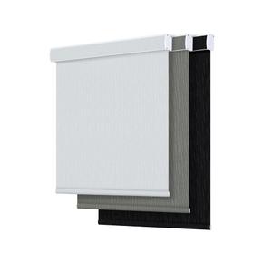 Allesin zen Cordless Blackout Roller Shades for Indoor Windows, Thermal Insulated Fabric, Pull Down Window Shades with Valance, Free-Stop Shades for Home and Office (29" W x 72" H, Linen White)