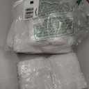 50pcs Organza Bags-Mix Color 3.54''x4.33''(9x11cm) Satin Drawstring Organza Pouch Wedding Party Favor Gift Bag Jewelry Watch Bags (White)