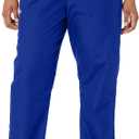 Cherokee Scrubs for Women Cargo Pant Natural Rise Tapered Pull-On Bottom with 4 Pockets, Fade Resistant Fabric - 4200
M