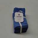 Set of 12 Cloth Dinner Napkins 100% Cotton - Soft Durable Washable Reusable - Ideal for Farmhouse Parties Weddings Holidays Hotel Restaurant Events Daily Use Table Dinner Napkins 18x18 Blue