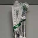 SONGMICS Clothes Drying Rack, 59-Inch Folding Laundry Drying Rack with 3 Rotatable Arms for Hangers, 4 Legs, Stainless Steel, for 27 Pieces of Clothes, White and Silver ULLR510W01