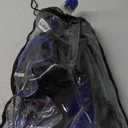 Snorkeling Gear for Adults Men Women,4 in 1 Snorkel Set with Panoramic View Diving Mask Anti-Fog Anti-Leak,Dry Top Snorkel,Fins and Travel Bag for Swimming,Snorkeling and Travel Diving (ML/XL, BLUE)