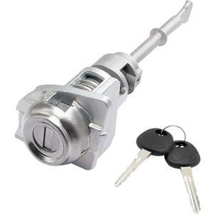 Front Driver Side Power Door Lock Cylinder Compatible with Hyundai Elantra 2017-2020 Replace 81970-F0000 Left Side Tumbler Cylinder with 2 Keys