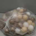 GOGOSO Ball Pit Balls for Toddlers,100pcs 2.15inch Crawl Balls BPA Free Crush Proof PlayBalls Soft Plastic Bals for Toddler, Pool Tent Party Favors Summer Water Bath Toy (grey+coffee+ beige+white)