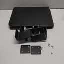 Keyboard Tray Under Desk Slide, 25.6"(30 Including Clamps) x 11.8" Height Adjustable Slide-Out Keyboard Drawer with C Clamp, Ergonomic Pull Out Platform Computer Drawer for Typing, Black