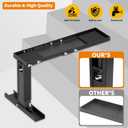 Ladder Extender Pro,Ladder Stabilizer for Stairs,Ladder Leveler for Stairs,Adjustable Height Range for Single and Extension Ladder for Stair Ladder Platform 12.7”-19”H x 29.6"W