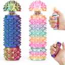 2 x Easter Basket Stuffers for Teens Toddler 2 Packs Little Ouchies Pain Fidget, Spiky Fidget Keychain Stress Relief Focus Toy for Adults, Easter Gifts for Friends