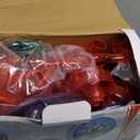 JOYIN 207Pcs Glowing Marble Run, Construction Building Blocks Toys with 5 Glow in The Dark, STEM Toy for Boys and Girls, Educational Toy, Birthday Gifts, Easter Basket Stuffers