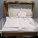 STAPLES 2-Drawer Vertical File Cabinet, Letter Size Documents, Lockable & Mobile, 18.9" D x 14.3" W x 26.3" H, White