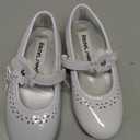 Girls Toddler Little Ballet Shoes - Flower Girls Mary Jane Flats Dress Shoes Party Wedding 11