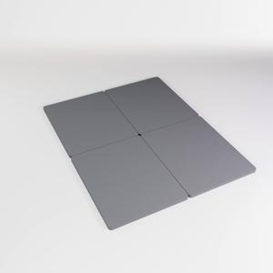 Treaton, 1.5-Inch Split Bunkie Board for Mattress/Bed Fully Assembled, Improved Comfort and Support, Queen(Fold), Grey