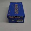 Brooks Womens Ghost 17 Neutral Running Shoe (9.5, Blue Heron/White/Orange)