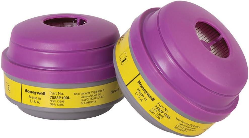North 7583P100L Cartridge and Filter Combination (2/Pk),Yellow/Magenta