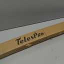 TelesPro 5-12FT 3-Stage Telescopic Aluminum Pole Boat Hook: Versatile Docking Pole for Easy Boat Handling, Sturdy and Durable Design, Ideal for Pushing and Pulling Boats in Any Water Conditions, 12TF POLE