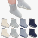 BISOUSOX Baby Girl Socks 0-6 6-12 Months, Toddler Christmas Non Slip Grippy Socks with Grips Newborn Infant 1-3T 4T 5T