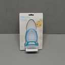 Frida Baby The 3-Step Cradle Cap System, DermaFrida The FlakeFixer, Sponge, Brush, Comb and Storage Stand for Babies with Cradle Cap, White-Blue