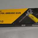UTOOL Grease Gun, 8000 PSI Heavy Duty Pistol Grip Grease Gun Kit with 14 oz Capacity, 18 Inch Resin Flex Hose, 2 Basic Coupler, 2 Extension Rigid Pipe and 1 Sharp Type Nozzle, Argent Matte Finish