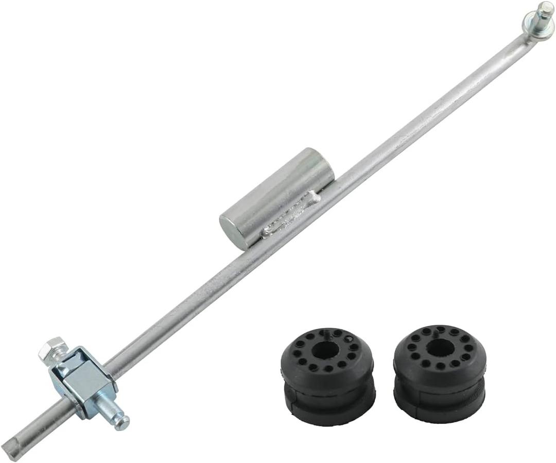 55366066AB Transfer Case Shifter Control Linkage with 68078974AA Bushing Kit Compatible with 2005-2012 Dodge Ram 1500 2500 3500 4500 5500