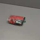 GORGLITTER Women's Oversized Breezy Bowl Jersey Shirt Y2K 90s Long Sleeve V Neck Graphic Streetwear Tops (Red)