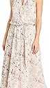 Elegant Halter Neck Floral Chiffon Midi Dressb⁶ Women`s Dress, Size 6