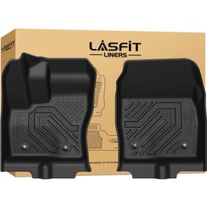 LASFIT Floor Mats for Ford Transit Connect 2014-2021 Vinyl Floor with Posts