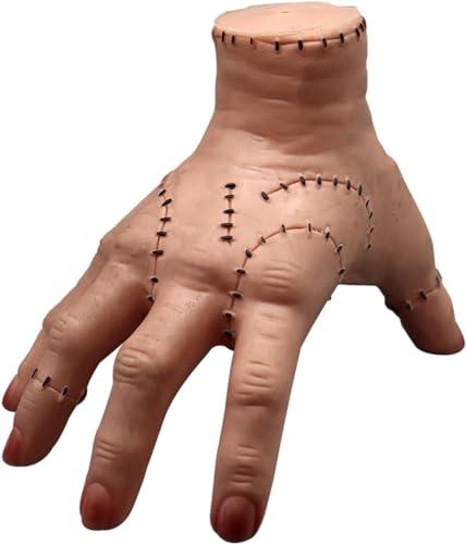 ZREVSB Thing Hand Addams Family Hand Toys, 2025 The Thing from Addams Family, Cosplay Hand by Addams, Scary Prosthetic Props Decorations Fake Hand for Costume Prop Gift for Fans
