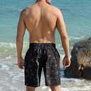 Goodstoworld Mens Swim Trunks with Compression Liner 9'' Inseam Quick Dry Swimsuit Shorts XL