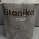 Litanika King Size Comforter Set Sage Green - 3 Pieces Lightweight Quilt Bedding Comforter Sets, Light Green White Colorblock Stripe Fluffy Bed Set, All Season Down Alternative