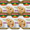 Genova Premium Tuna Mediterreanean Lentil & Grain Salad, 7.76 Ounce Bowls (Pack of 6), Ready to Eat Exp. 10/27/2028
