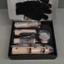 5 in 1 Hair Styler Curler & Air Dryer Brush, Low-Speed Negative Ionic Air Styler Drying, Multi Hair Styler, Professional Blow Dryer Brush for Curling Volumizing Straightening Styling (Pink)