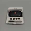 Skullcandy Push ANC Active Wireless Earbuds, Bluetooth Headphones, Noise Cancelling, 58 Hours Battery, Secure-Fit Over-Ear Hanger, Sweat and Waterproof, Microphone for iPhone Android - Black/Orange