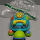 Musical Turtle Baby Toys 6-12 Months, Bilingual Educational Crawling Toys 7 8 9 10 Months, Light up Infants Tummy Toy with Sound, Number, Letters, Gifts Present for Baby 4 5 6 12 Month (Green)