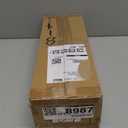 ETELI Over the Door Basket Organizer 3 Tier Hanging Basket Door Shelf Rack Heavy Duty Over Door Pantry Organizer with 3 Metal Baskets for Kitchen Bathroom Bedroom Living Room, Dark Brown