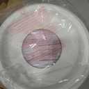 4 Packs Molded Nylon Ceiling Medallion for Light Fixtures and Ceiling Fans, 10"OD x 4"ID x 0.94"P (Fits Canopies up to7-1/4")White