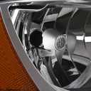 APSVE For 2011-2018 Volkswagen Jetta MK6 Headlights Headlamps Left Right Chrome