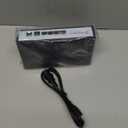 6-Port 2.5G Ethernet PoE+ Switch, 4X 2.5GBase-T PoE+ Ports, 2X 10Gbps SFP+, 75W IEEE802.3af/at Unmanaged 2.5Gb PoE Network Switch, Ethernet Hub, Metal Casing, Desktop/Wall-Mount