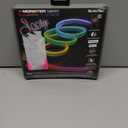 Monster 16.4ft Neon Flow Indoor/Outdoor Multi-Zone LED Light Strip, Create Unique Multicolor Lighting With App, Flexible, Waterproof, Works With Alexa/Google Assistant/Siri, Mounting Clips Included
