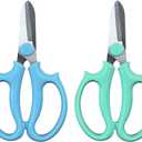2 Pcs Premium Stainless Steel Flower Shears,DIY Floral Cutting Scissor for Garden Flower Arrangement,Floral Stems,Pruning Leaf
