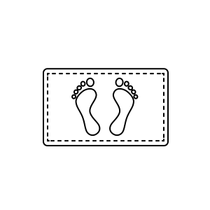 Super Soft Water Absorbnet Microfiber Bathroom Rug, Shower Bath Mats for Bathroom Non-Slip Machine Washable for Doorway/Kitchen/Bathroom/Laundry Room/Bedroom 17x28 Inches