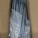 EISENSP 12 Inch Galvanized Landscape Stakes - 90pcs Spiral Metal Round Anchoring Spikes, 0.7 Inch Extra Large Top, for Securing Paver Edging, Weed Barrier, Camping Tent